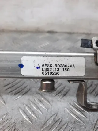 6M8G9D280AA Топливная рампа Mazda 3 BK 2.0л LF Арт 36548, вид 6