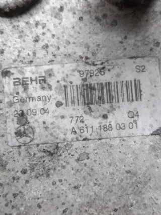 A6111880301 Теплообменник масляного фильтра Mercedes C W203 Арт 37985, вид 6