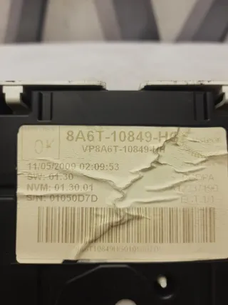 8a6t10849hg Щиток приборов (приборная панель) Ford Fiesta 6 Арт 40875, вид 8