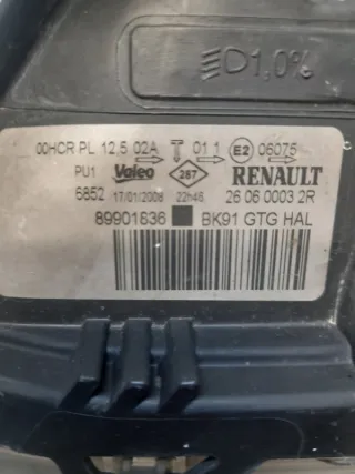 89901836 Фара левая Renault Laguna 3 Арт 42559, вид 5