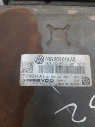 03g906018as Блок управления двигателем Volkswagen Passat B6 Арт 42797, вид 6