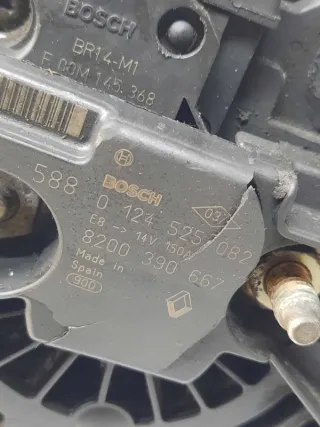 0124525082 Генератор Renault Scenic 2 Арт 46673, вид 7