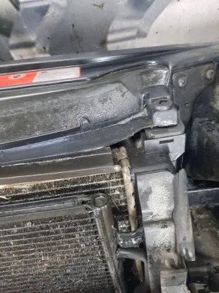  Передняя панель крепления облицовки (телевизор) Audi A4 B7 Арт 48198, вид 10