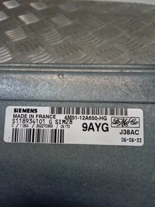 4M5112A650HG Блок управления двигателем Ford Focus 2 Арт 48894, вид 6