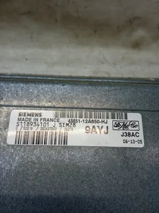 4M5112A650HJ Блок управления двигателем Ford Focus 2 Арт 49016, вид 3
