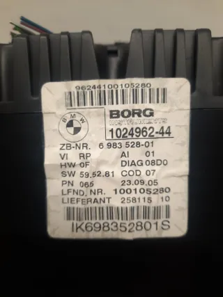 1024962 Щиток приборов (приборная панель) BMW 1 E81/E82/E87/E88 Арт 49692, вид 5