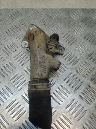 YC103250 Фланец (тройник) системы охлаждения Ford Transit 3 restailing Арт 50224, вид 4