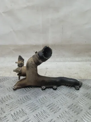 4C108K520AA Фланец (тройник) системы охлаждения Ford Transit 3 restailing Арт 50231, вид 1