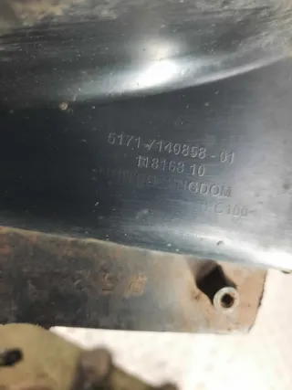 51717140858 Защита арок передняя правая (подкрылок) MINI Cooper R56 Арт 50879, вид 3