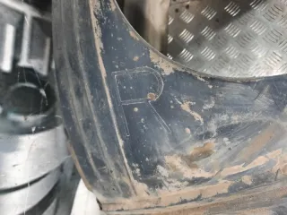 2M5116114AB Защита арок передняя правая (подкрылок) Ford Focus 1 Арт 50973, вид 3