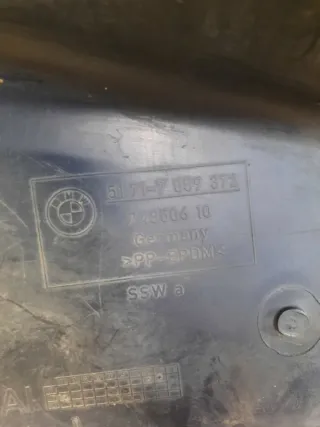 51717052372 Защита арок передняя правая (подкрылок) BMW 1 E81/E82/E87/E88 Арт 51064, вид 3