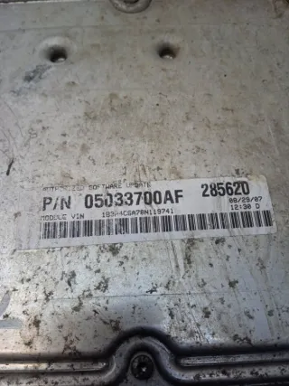 05033700AF Блок управления двигателем Dodge Avenger 1 Арт 51567, вид 5