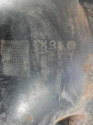 3C0805978 Защита арок передняя правая (подкрылок) Volkswagen Passat B6 Арт 54662, вид 5