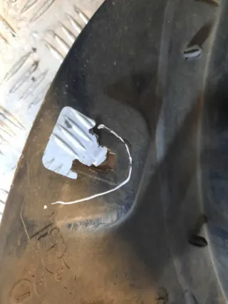 A1648840222 Защита арок передняя правая (подкрылок) Mercedes ML W164 Арт 55119, вид 4