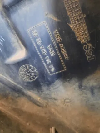 A1648840222 Защита арок передняя правая (подкрылок) Mercedes ML W164 Арт 55119, вид 9