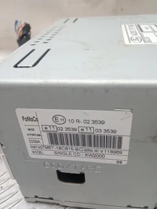 7M5T18C815BC Магнитола Ford Focus 2 restailing Арт 55744, вид 5