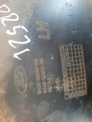 8A6116115AD Защита арок передняя левая (подкрылок) Ford Fiesta 3 Арт 56742, вид 5