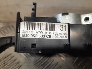6Q0953503CE Переключатель подрулевой (стрекоза) Volkswagen Polo 5 Арт 60932, вид 5