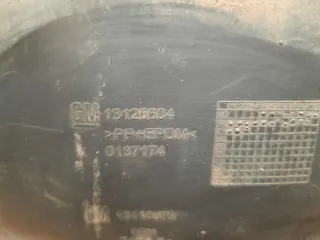 13125604 Защита арок передняя левая (подкрылок) Opel Astra H Арт 61679, вид 4