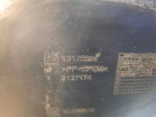 13125604 Защита арок передняя левая (подкрылок) Opel Astra H Арт 62456, вид 4