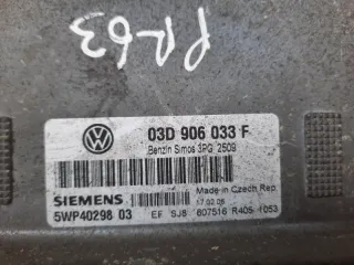 03D906033F Блок управления двигателем Volkswagen Polo 5 Арт 64364, вид 3