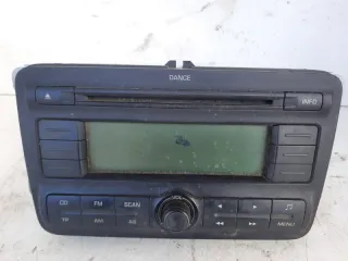5J0035161A Магнитола Skoda Fabia 2 Арт 64570, вид 1