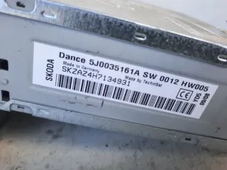 5J0035161A Магнитола Skoda Fabia 2 Арт 64570, вид 7