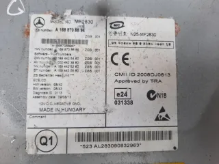 A1698705894 Магнитола Mercedes A W169 Арт 65222, вид 5
