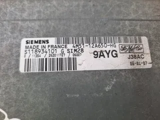 4M5112A650HG Блок управления двигателем Ford Focus 2 Арт 65327, вид 6