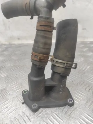  Фланец (тройник) системы охлаждения Ford Fiesta 5 Арт 66962, вид 5