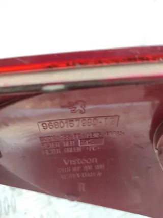 9680157980 Фонарь задний правый Peugeot 207 Арт 67067, вид 5