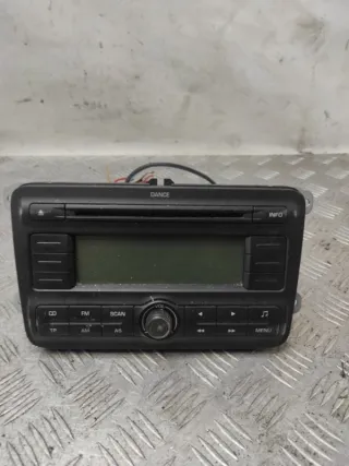 5J0035161A Магнитола Skoda Fabia 2 Арт 68560, вид 1