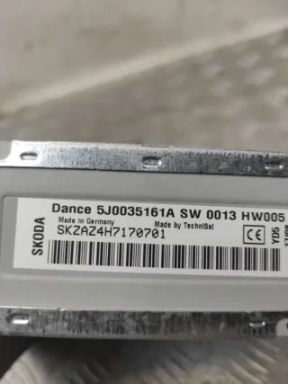 5J0035161A Магнитола Skoda Fabia 2 Арт 68560, вид 7