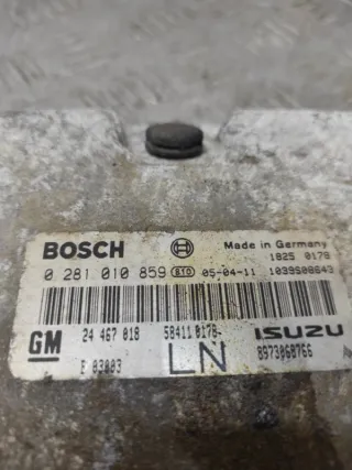 0281010859 Блок управления двигателем Opel Astra H Арт 68688, вид 5