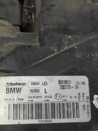 89318931 Фара левая BMW 3 E90/E91/E92/E93 Арт 70429, вид 6