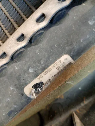 4S6H8005DA Передняя панель крепления облицовки (телевизор) Ford Fiesta 5 Арт 70803, вид 12