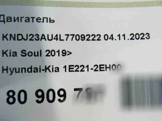 ,1e2212eh00 двигатель Kia Soul 3 Арт 496752118, вид 9