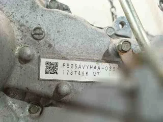 fb25a,10100ca630 двигатель Subaru Outback 5 2.5л Арт 835396005, вид 2
