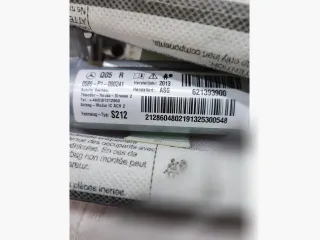 621393900 Подушка безопасности боковая (шторка) правая Mercedes E W212 Арт 153369666, вид 2