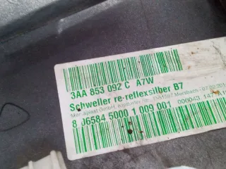 3AA853092C Накладка на порог Volkswagen Passat B7 Арт 94664109, вид 12