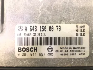 A6481500079, 0281011697 Блок управления двигателем Mercedes S W220 Арт 258095, вид 3
