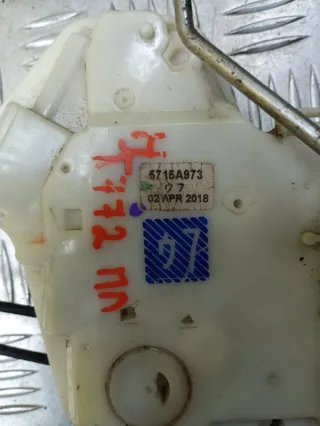 5715A973 Замок двери передней левой Mitsubishi L200 5 Арт 214668, вид 5