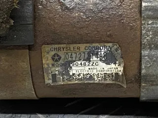 04727314AB Стартер Chrysler Voyager 4 Арт 214953, вид 5