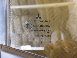 MN182278, 43R000042 Стекло двери задней правой Mitsubishi L200 4 Арт 215041, вид 2