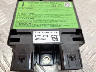 2S6T14B056EP,48031942 Блок AirBag Ford Fiesta 5 Арт 23717, вид 6