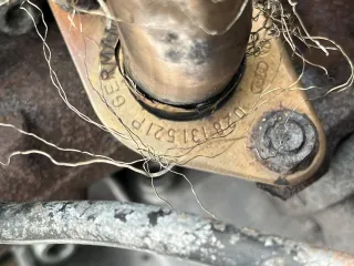 028131521P Трубка EGR Volkswagen Passat B5 Арт 94762370, вид 2