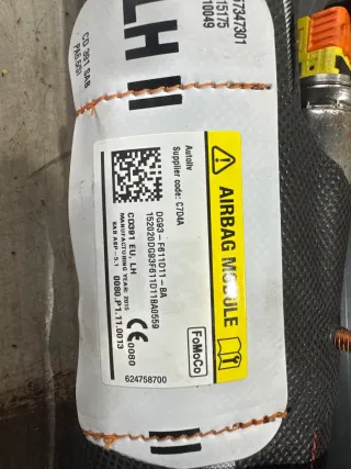 DG93F611D11BA Подушка безопасности боковая (в сиденье) Ford Mondeo 5 Арт 94762389, вид 2