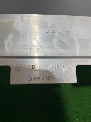 7373852 Усилитель бампера заднего BMW 6 G32 Арт 3914, вид 3