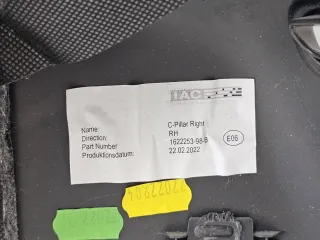 1494609-00,1622253-98 пластик салона правая Tesla model Y Арт 32611, вид 4