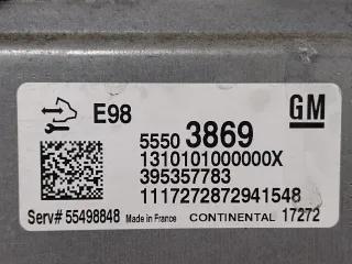 395357783 Блок управления двигателем Opel Astra K Арт 66250_2000001304549, вид 5